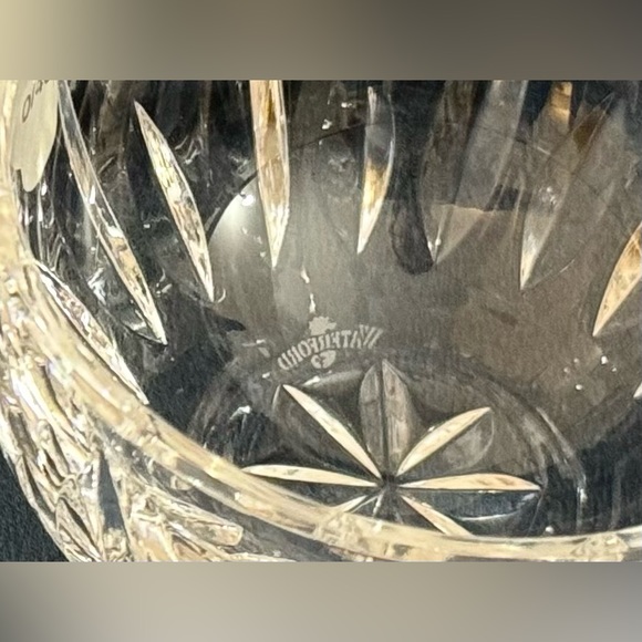 Set of 2 Waterford Crystal Condiment Set - Two Bowls 3 in Diameter NEW in Box - Picture 7 of 16